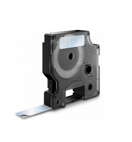 Fita 12mmx7m Branco/Transparente Vinil 45020