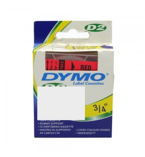 Fita 19mmx10m Vermelha Plástico 61912