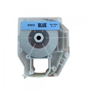 Fita 19mmx10m Azul Plástico 61913