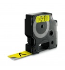 Fita 19mmx7m Preto/Amarelo Poliéster 45808