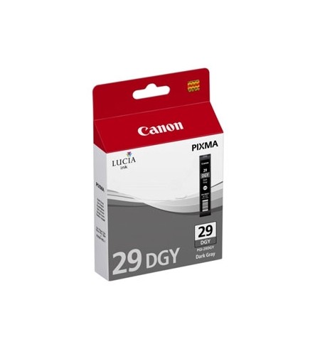 Tinteiro Canon 29 Cinzento Escuro 4870B001 36ml 710 Pág.