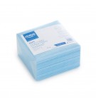 Pano Antibacteriano Descartável 35x38cm 80g Azul Pack 50un