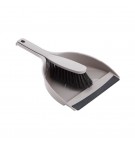 Pá Lixo c/ Vassoura de Mão Cinza