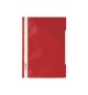 Classificador Capa Transparente Vermelho Durable 257303 1un