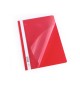 Classificador Capa Transparente Vermelho Durable 257303 1un