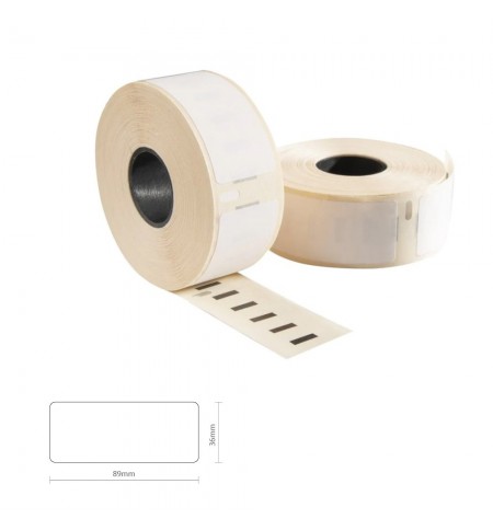 Etiquetas 89mmx36mm Endereços Dymo Branco 2 Rolos