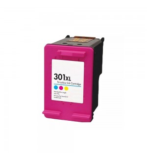 Tinteiro Remanuf. HP 301XL Cor CH564EE 18ml 990 Pág.