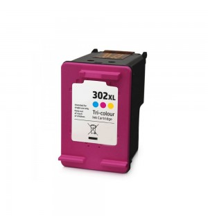 Tinteiro Remanuf. HP 302XL Cor F6U67AE 14ml 577 Pág.