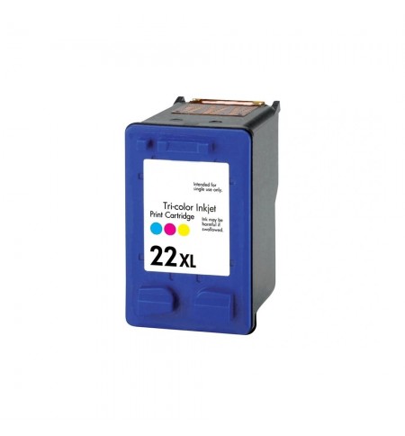 Tinteiro Remanuf. HP 22XL Cor C9352CE 18ml 679 Pág.