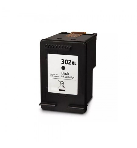 Tinteiro Remanuf. HP 302XL Preto F6U68AE 15ml 847 Pág.