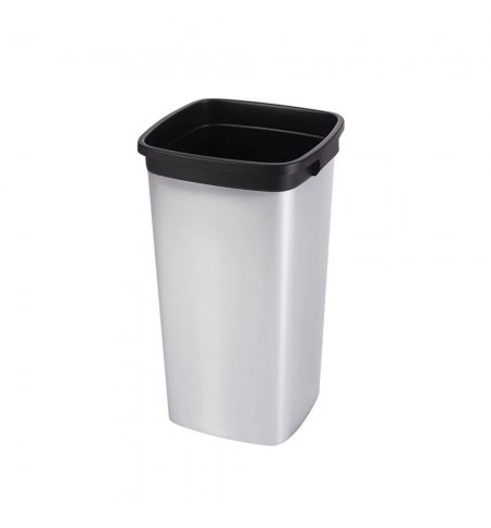 Contentor 60L Quadrado Cinza Cube