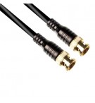 Cabo Coaxial Vídeo BNC M/M 75ohms 3m