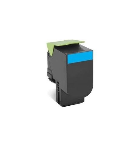 Toner LEXMARK Retorno 802SC Azul 80C2SC0 2000 Pág.