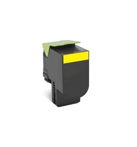 Toner LEXMARK Retorno 802SY Amarelo 80C2SY0 2000 Pág.