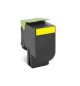 Toner LEXMARK Retorno 802SY Amarelo 80C2SY0 2000 Pág.