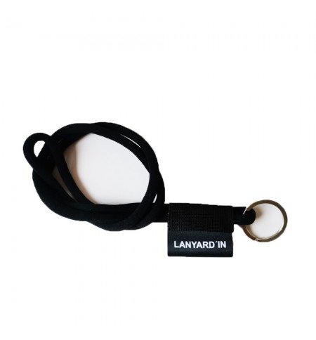 Fita Multiusos Pescoço Tube Long Preto ø8x47cm