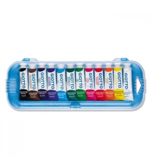 Guache Tubo 07,5mlx12 Giotto 12 Cores Primárias