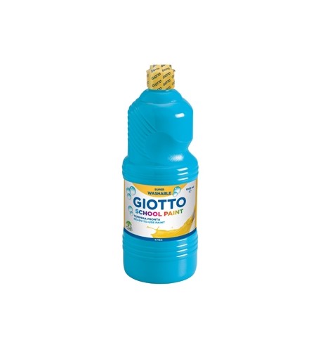 Guache Líquido 1L Giotto Escolar Azul Ciano