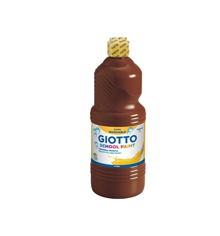 Guache Líquido 1L Giotto Escolar Castanho
