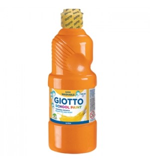 Guache Líquido 500ml Giotto Escolar Laranja