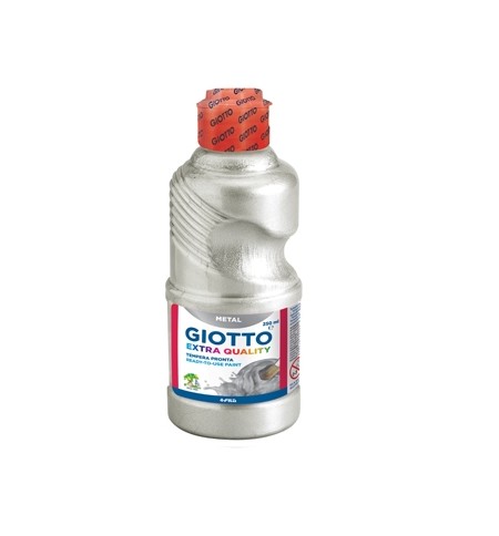 Guache Líquido 250ml Giotto Extra Quality Prata Metal
