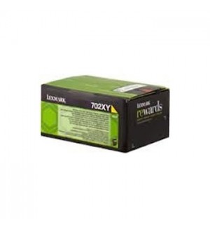 Toner LEXMARK Retorno 702XY Amarelo 70C2XY0 4000 Pág.