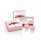 Conj de Canecas Illy Art Collection Robert Wilson 2un