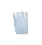 Sacos Plástico Alças 35x45cm Branco Pack 5Kg