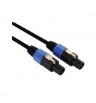 Cabo 2P 2x2,5mm2 Macho/Macho 10m