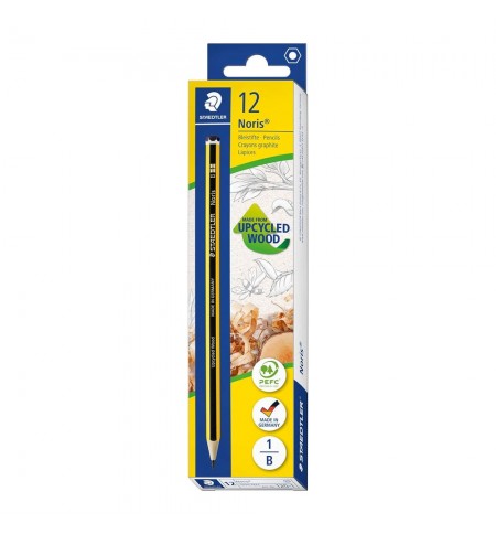 Lápis Grafite Nº1-B Noris 120-1 Cx 12un