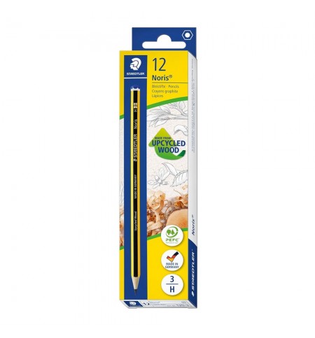 Lápis Grafite Nº3-H Noris 120-3 Cx 12un