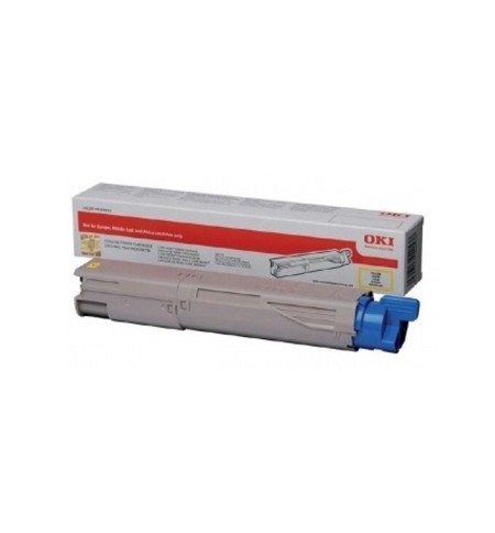 Toner OKI Amarelo 45862837 7300 Pág.