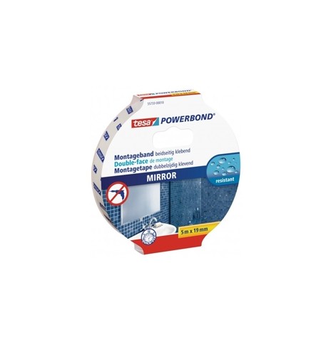 Fita Adesiva Dupla Face 19mmx5m Powerbond Espelhos Tesa