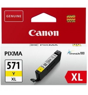 Tinteiro Canon 571XL Amarelo 0334C001 11ml