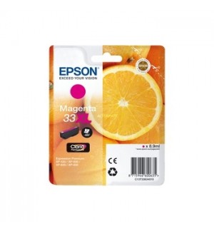 Tinteiro Epson 33XL Magenta C13T33634010 8,9ml 650 Pág.