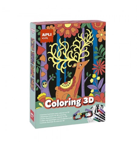Jogo Educativo Apli Kids Colorir 3D