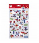 Autocolante Veículos Aéreos 1 Folha