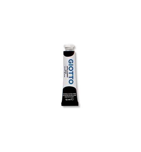 Guache Tubo 12ml Giotto Preto