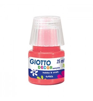 Guache Decor Acrílico 25ml Giotto Vermelhão